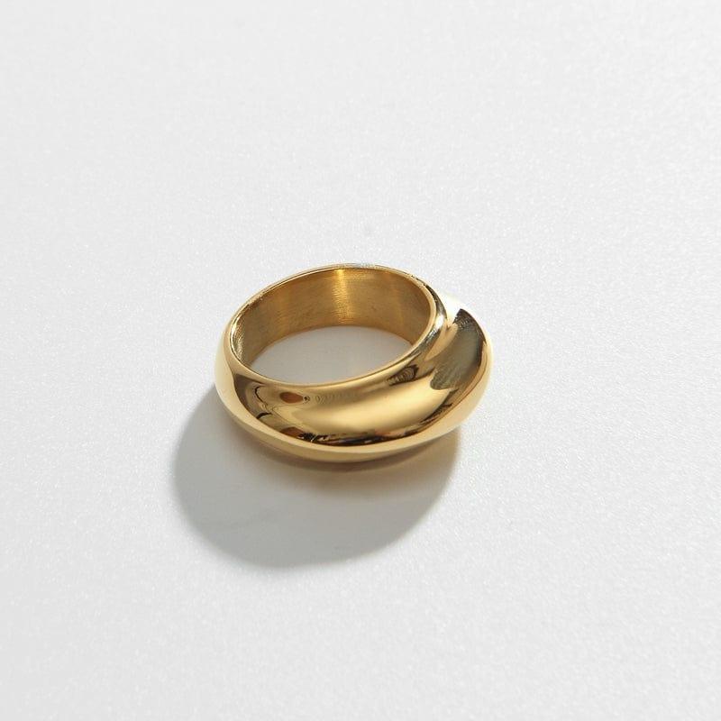 Vintage chunky outlet gold rings