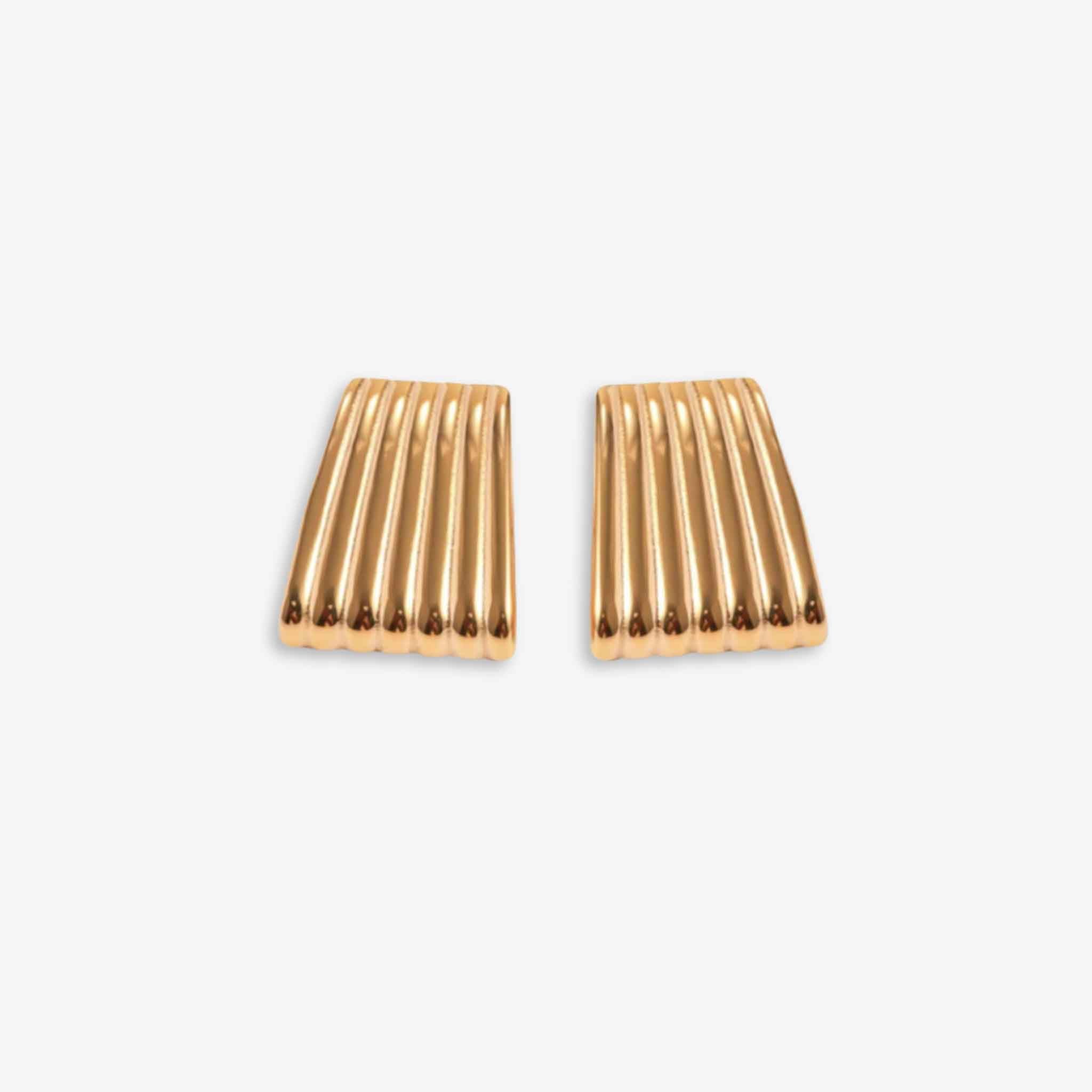 Georgia Gold Statement Earrings