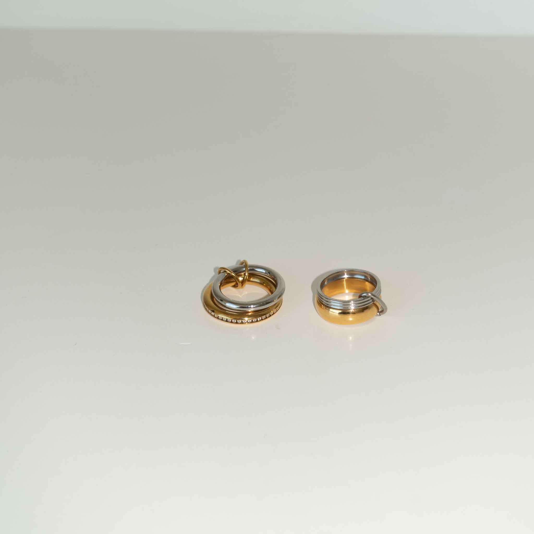 Linked Diamond Ring