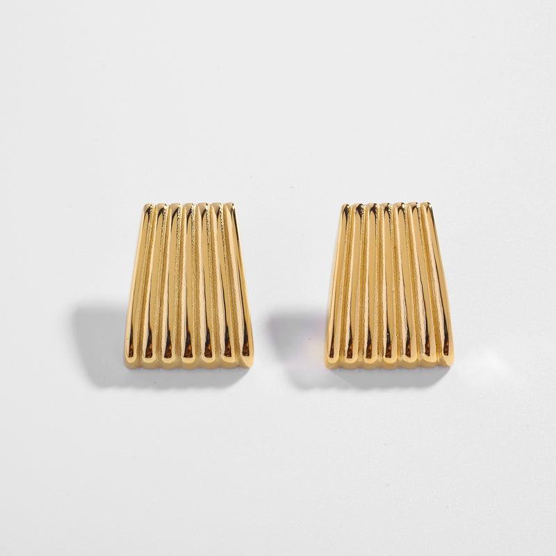 Georgia Gold Statement Earrings