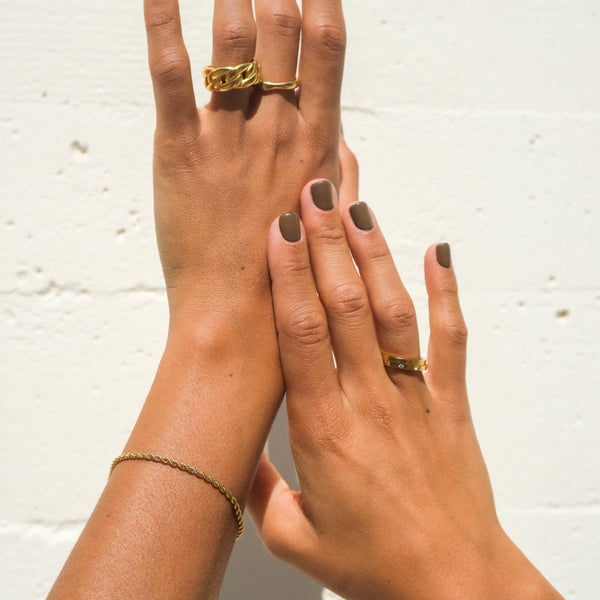 Gold deals stacking band