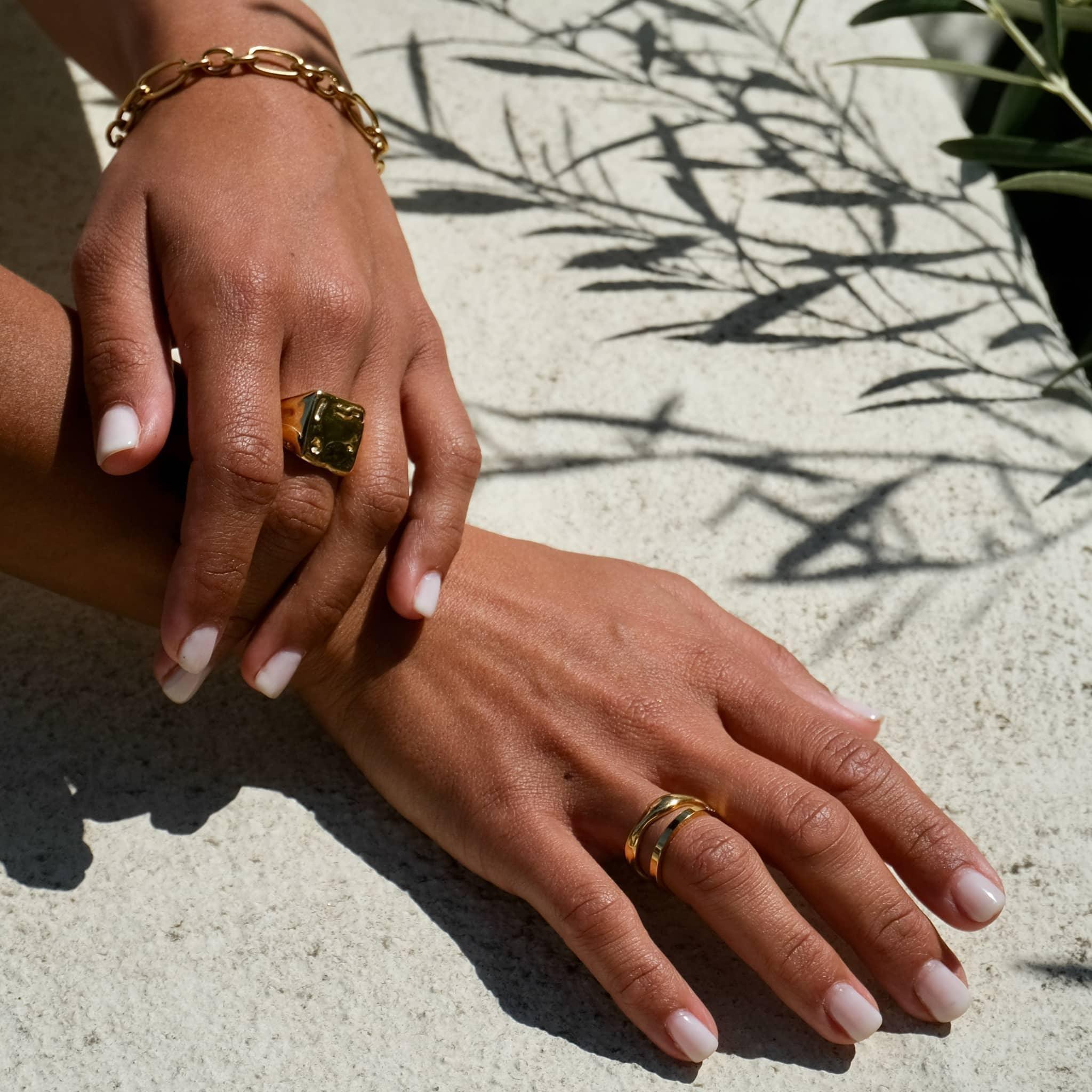 Diamond Stacking band - Three Diamonds - Biella Vintage