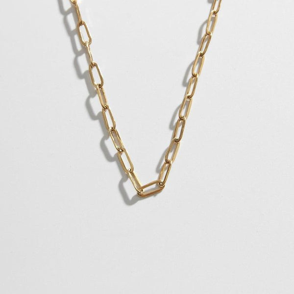 Link Choker Gold Plated Chain Biella Vintage