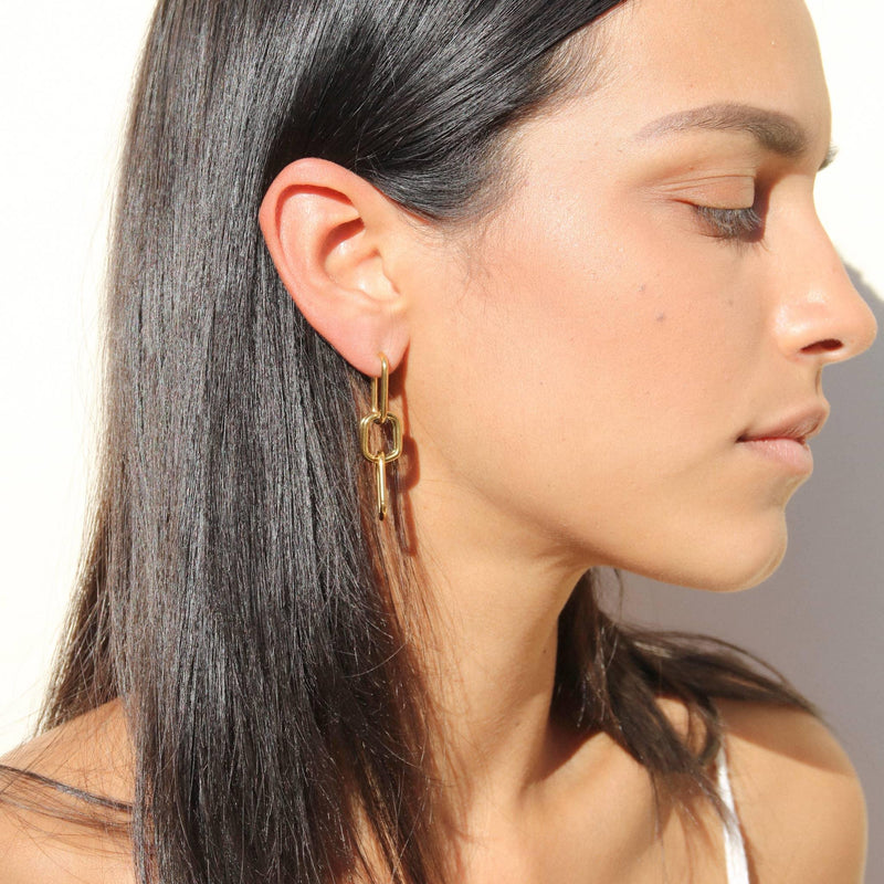 Link Earrings - Biella Vintage
