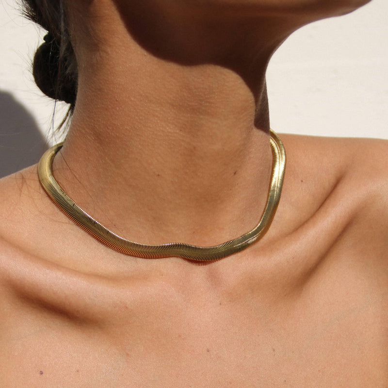 Slinky Choker Chain - Biella Vintage